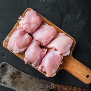 Chicken Thigh Skin OFF